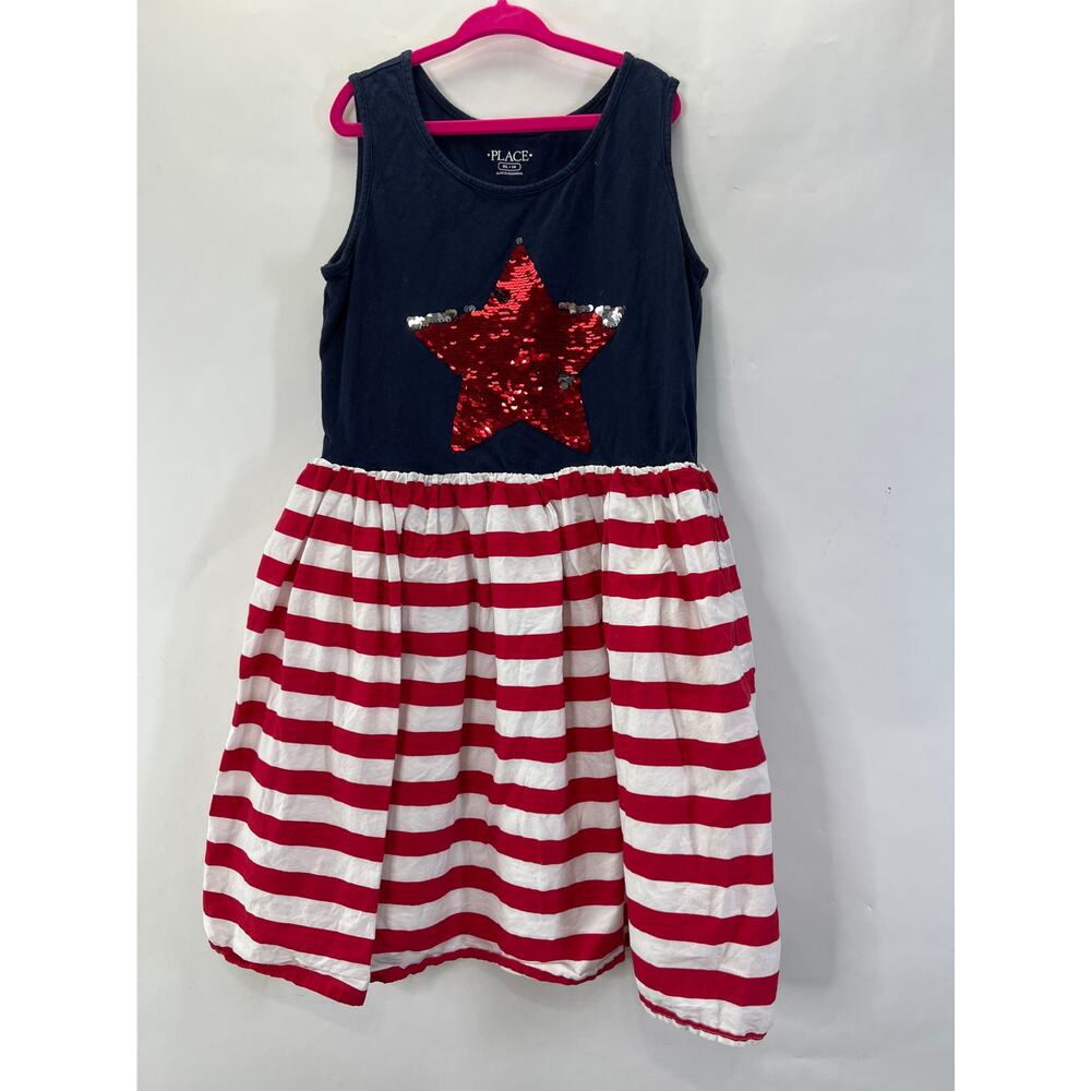 Children’s Place Girls Dress 4th of July Holiday L